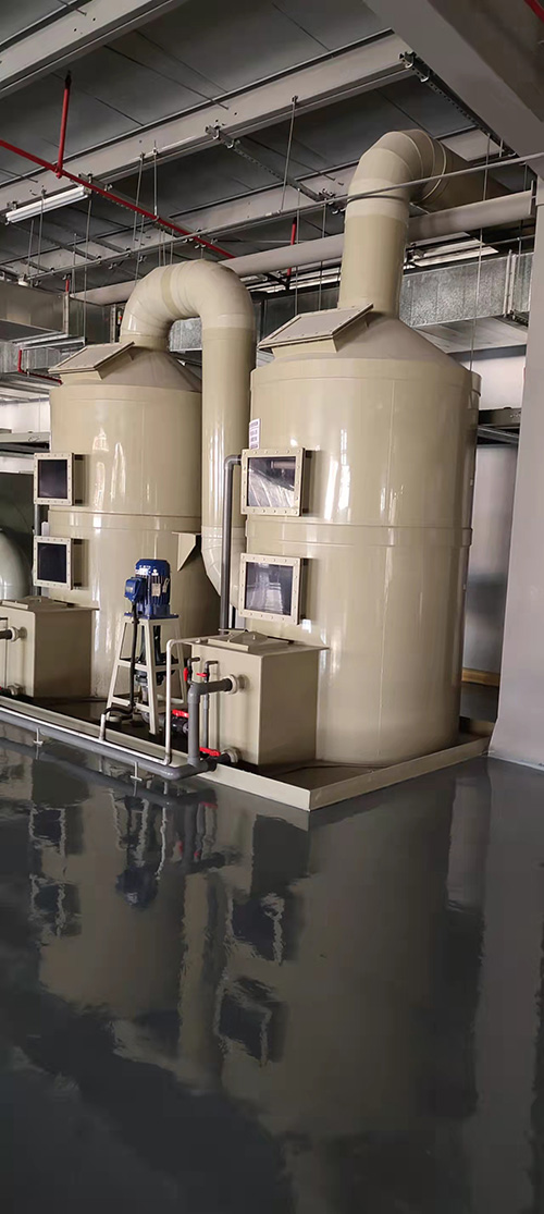 東莞電鍍車間排風(fēng)系統(tǒng)安裝工程